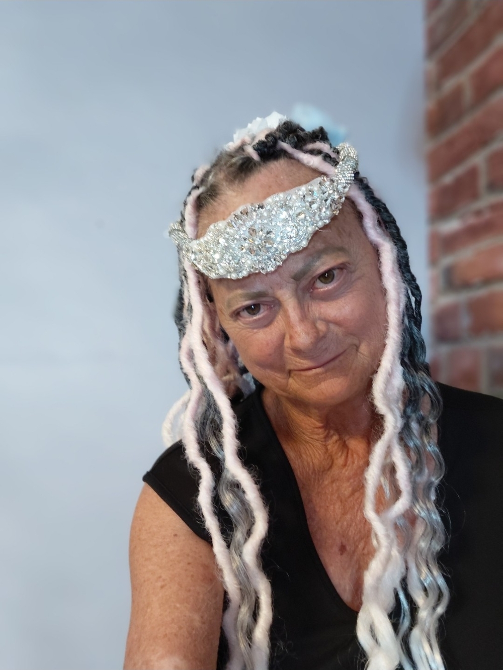 WEDDING CUSTOM HEADPIECE I DESIGNED